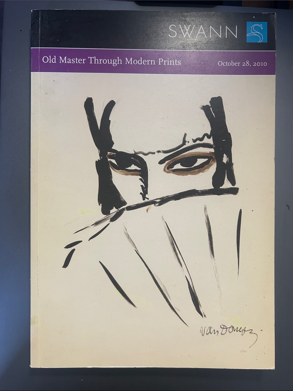 Black and Cream Modern Prints Art Catalog